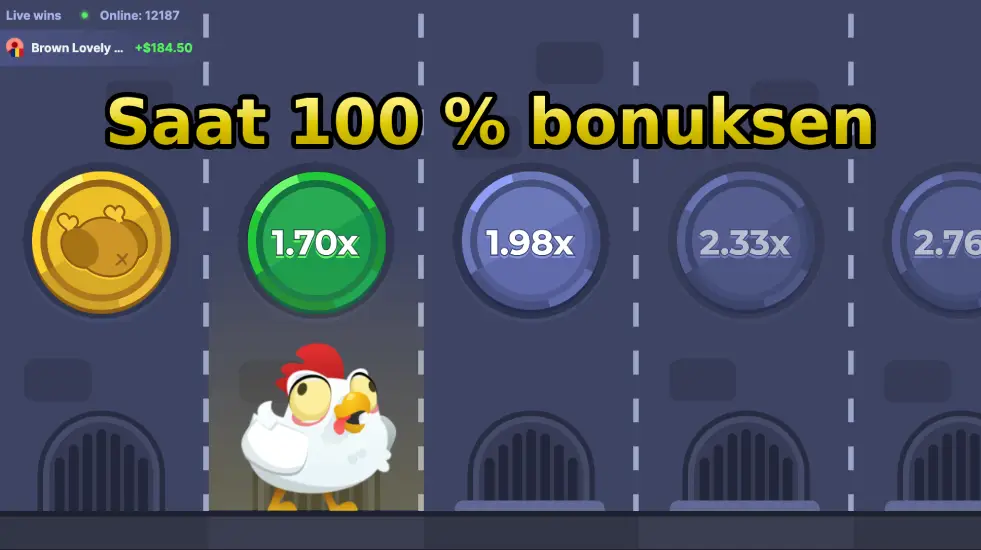 Bonukset Chicken Road -pelistä nettikasinoilla