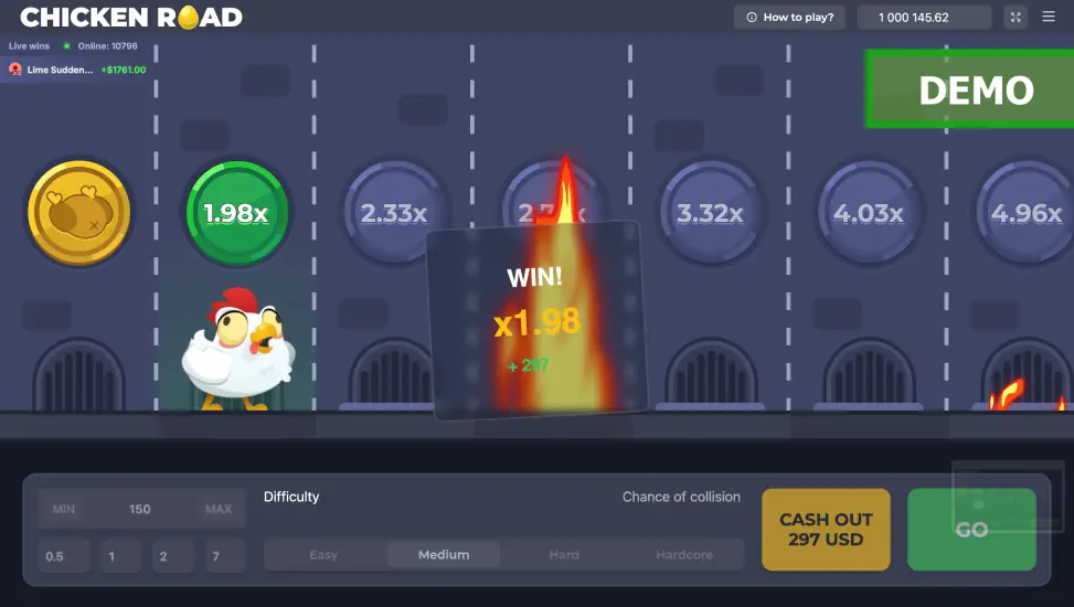 Chicken Road demo
