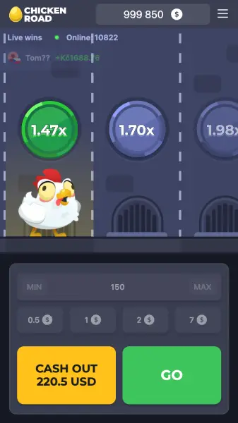 Chicken Road mobiilipeli